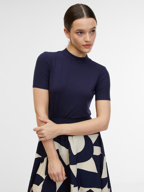 Orsay Тъмносиня дамска тениска ORSAY