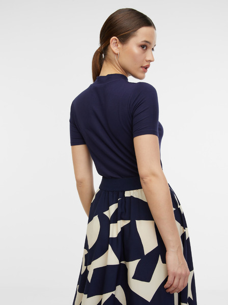 Orsay Тъмносиня дамска тениска ORSAY