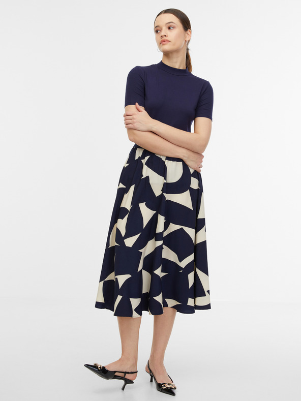 Orsay Тъмносиня дамска тениска ORSAY