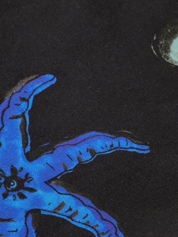 Scotch & Soda Черен дамски къс панталон Scotch & Soda