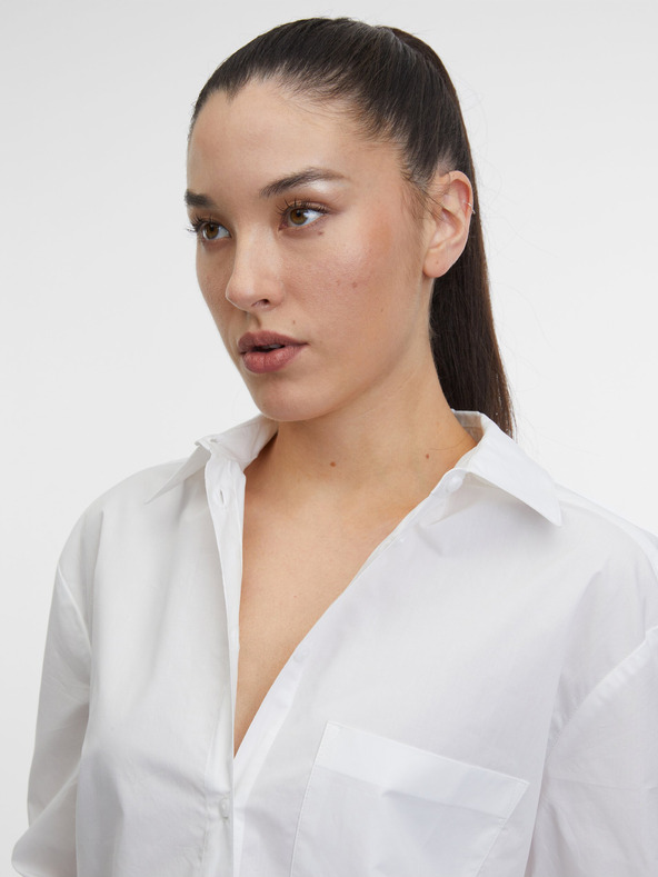 Orsay Бяла дамска риза ORSAY