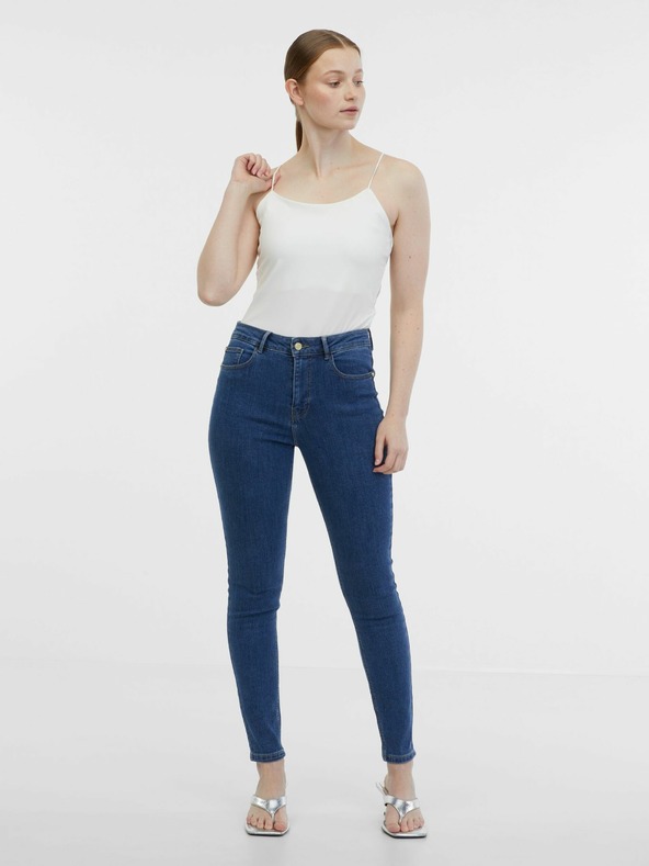 Orsay Сини дамски skinny fit дънки ORSAY