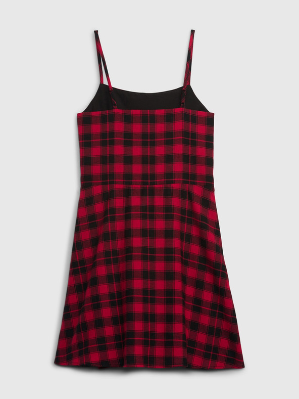 GAP Детска карирана рокля GAP