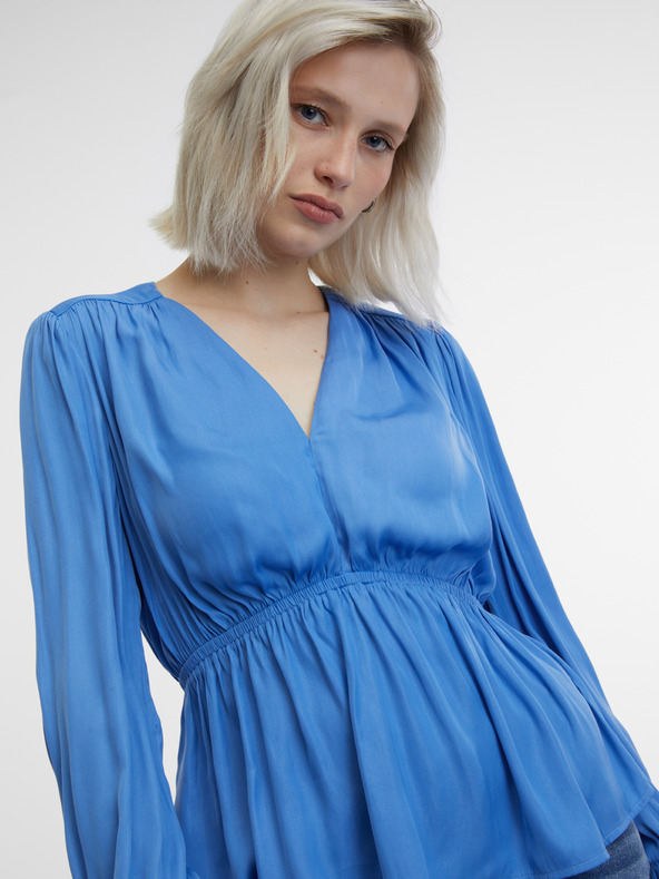 Orsay Синя дамска блуза ORSAY