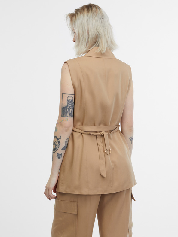 Orsay Кафяв дамски елек ORSAY