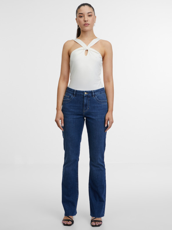 Orsay Кремав дамски топ ORSAY