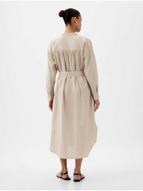 GAP Ленена oversize риза-рокля GAP