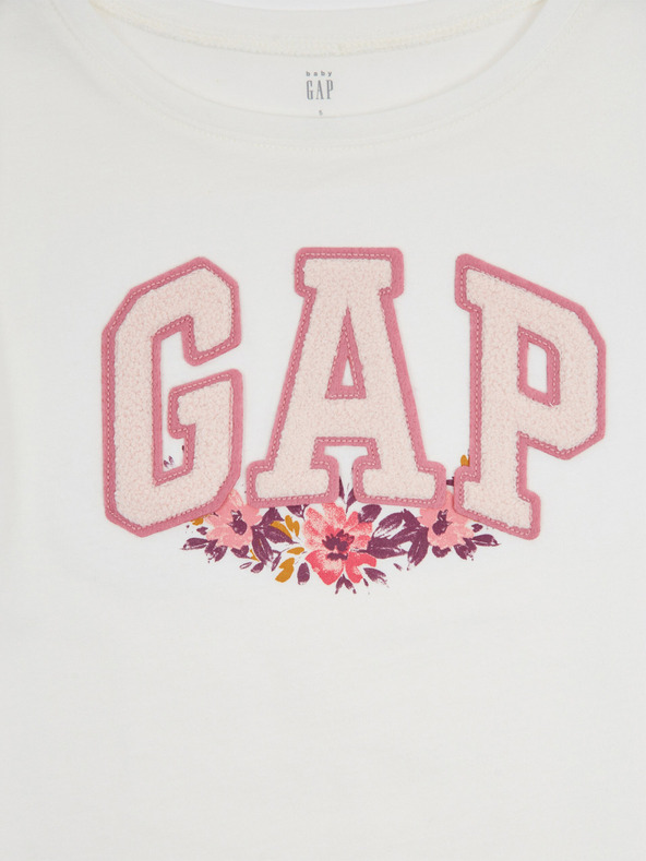 GAP Бебешка тениска с лого Gap GAP