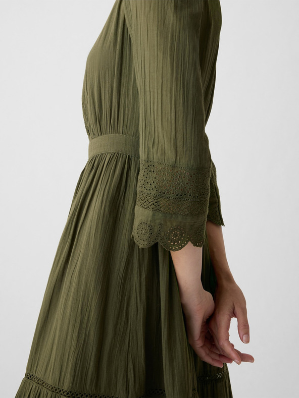 GAP Дантелени рокли с дължина за средата на прасеца GAP