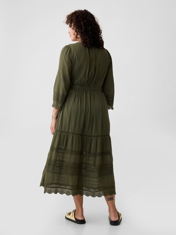 GAP Дантелени рокли с дължина за средата на прасеца GAP