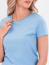 Edoti Светлосиня дамска основна тениска Edoti