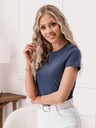 Edoti Синя дамска основна тениска Edoti