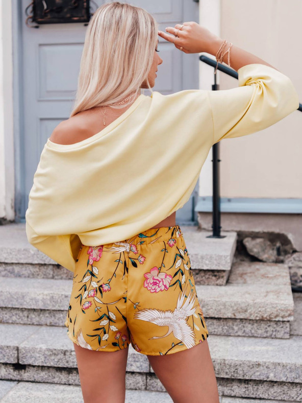 Edoti Жълта дамска блуза EDOTI