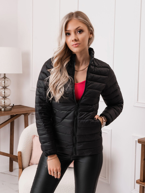 Edoti Черно дамско леко ватирано яке Edoti