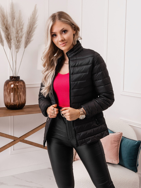 Edoti Черно дамско леко ватирано яке Edoti