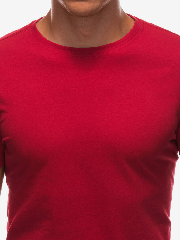 Edoti Червена мъжка основна тениска Edoti