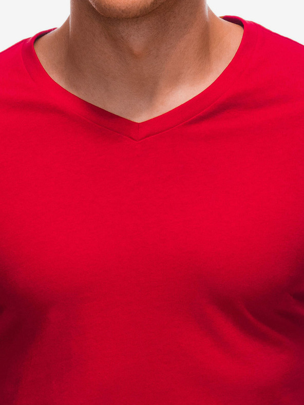 Edoti Червена мъжка основна тениска Edoti