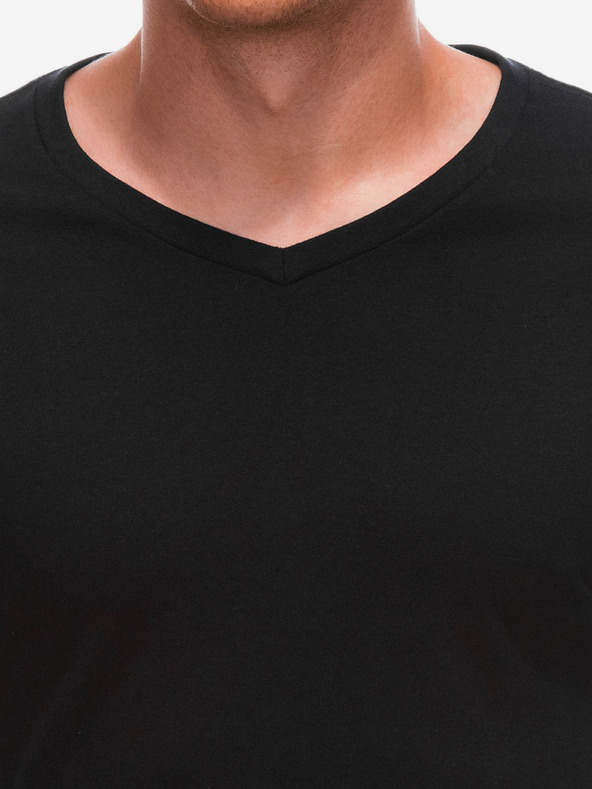 Edoti Черна мъжка основна тениска Edoti