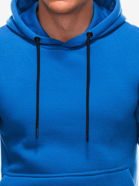 Edoti Син мъжки суитшърт с качулка Edoti