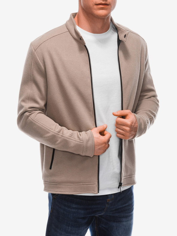 Edoti Edoti Бежово мъжко леко ватирано яке