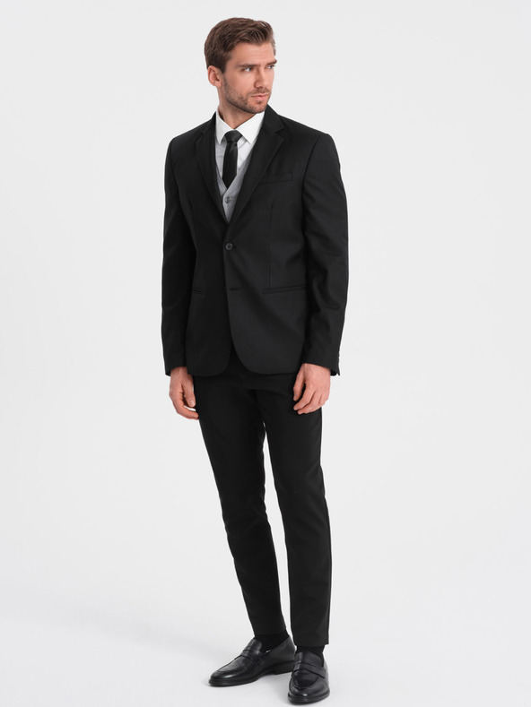 Ombre Clothing Черно мъжко яке Ombre Clothing