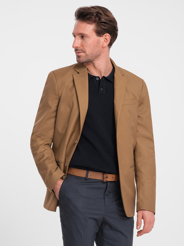 Ombre Clothing Светлокафяво мъжко яке Ombre Clothing