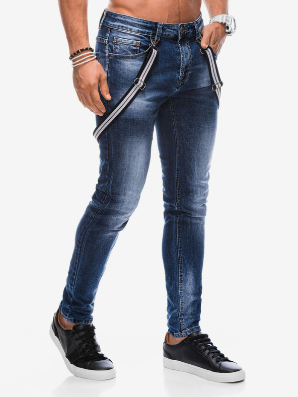 Edoti Тъмно сини мъжки дънки Edoti