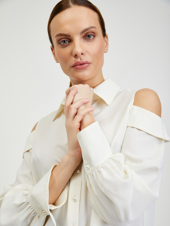 Orsay Бяла дамска блуза ORSAY