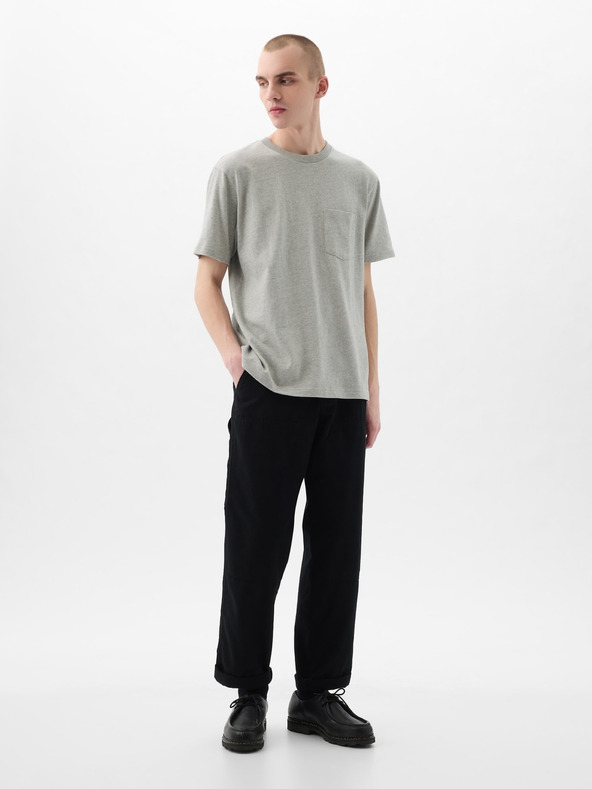 GAP Памучна тениска с висока плътност GAP