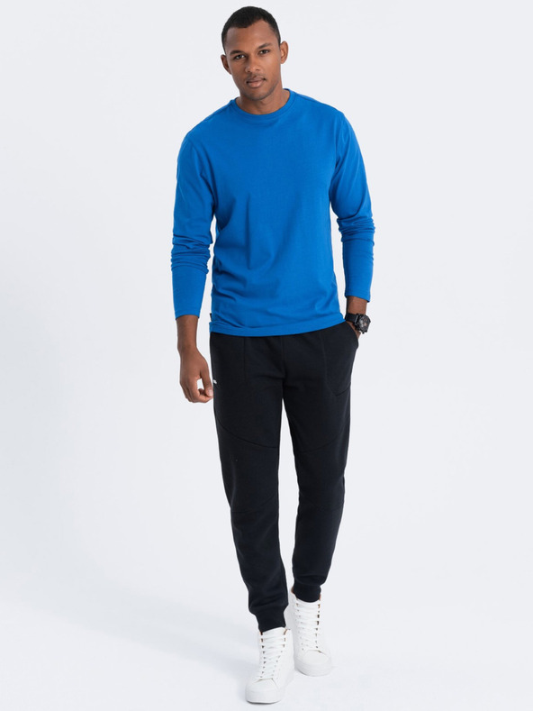 Ombre Clothing Синя мъжка основна риза Ombre Облекло