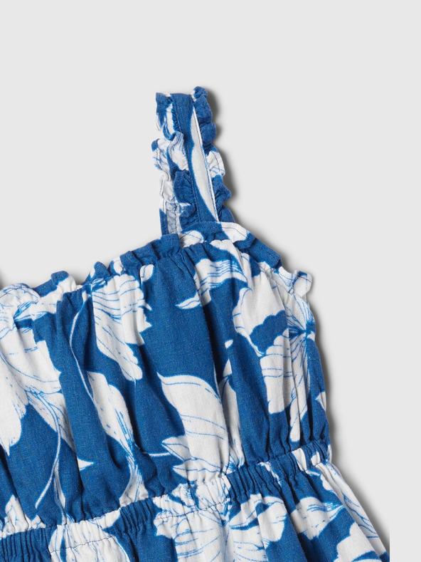 GAP Бебешка ленена рокля GAP