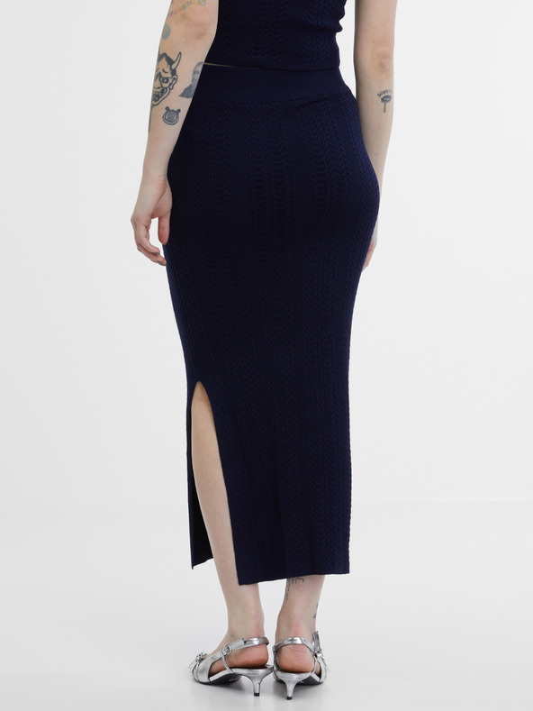 Orsay Тъмносиня дамска пола ORSAY