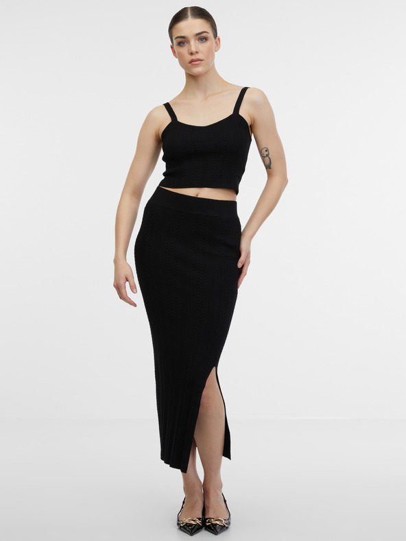 Orsay Черна дамска пола ORSAY