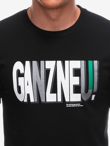 Edoti Черен мъжки суитчър с надпис Edoti