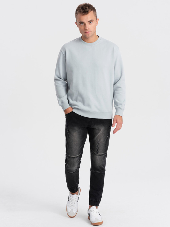 Ombre Clothing Черни мъжки дънки Ombre Clothing