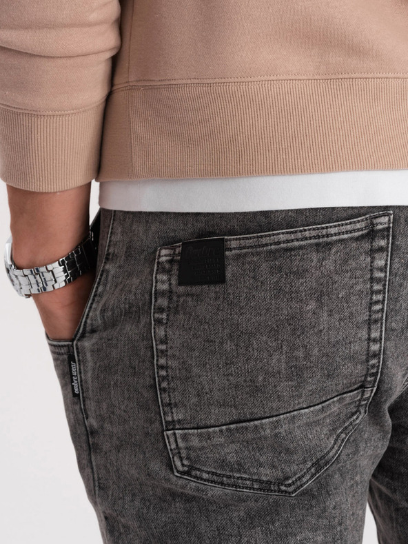 Ombre Clothing Сиви мъжки дънки Ombre Облекло