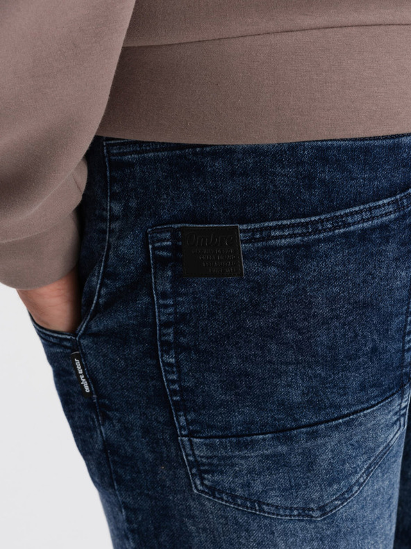 Ombre Clothing Тъмно сини мъжки дънки Ombre Clothing