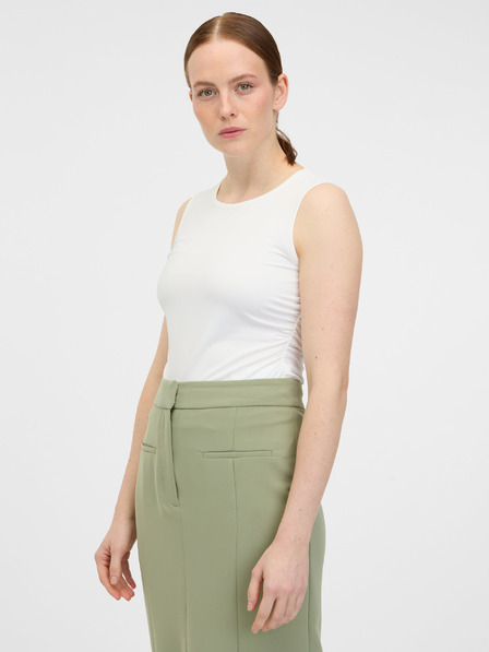 Orsay Бял дамски топ ORSAY