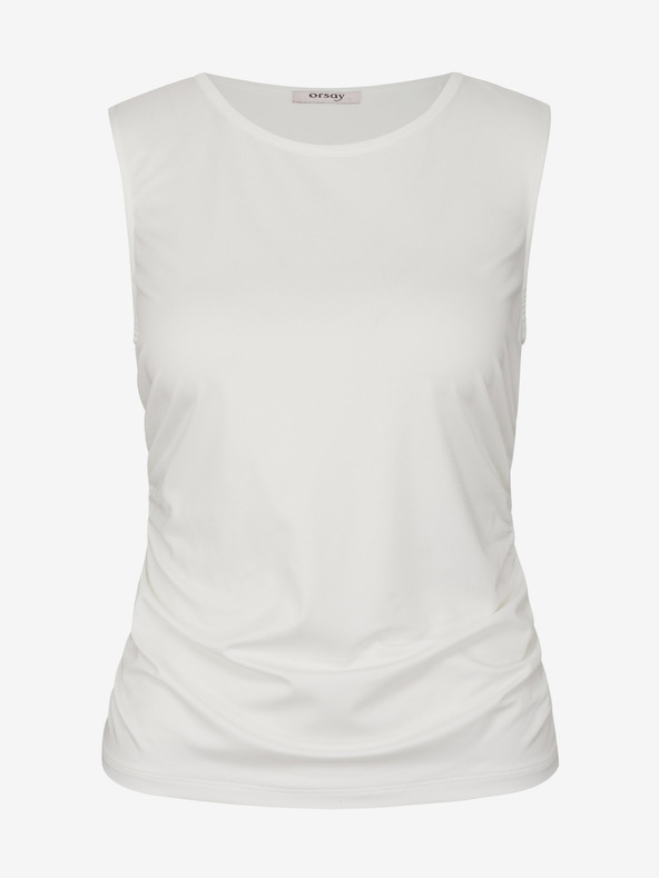Orsay Бял дамски топ ORSAY