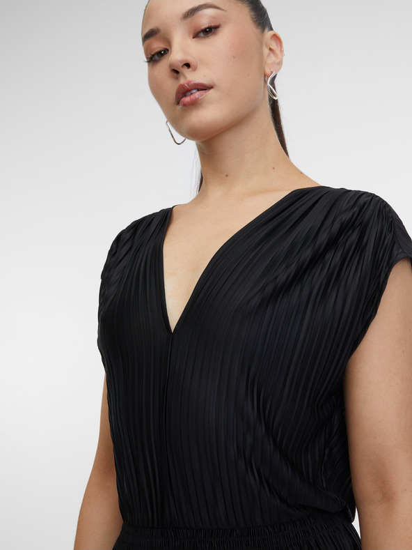 Orsay Черна дамска миди рокля ORSAY