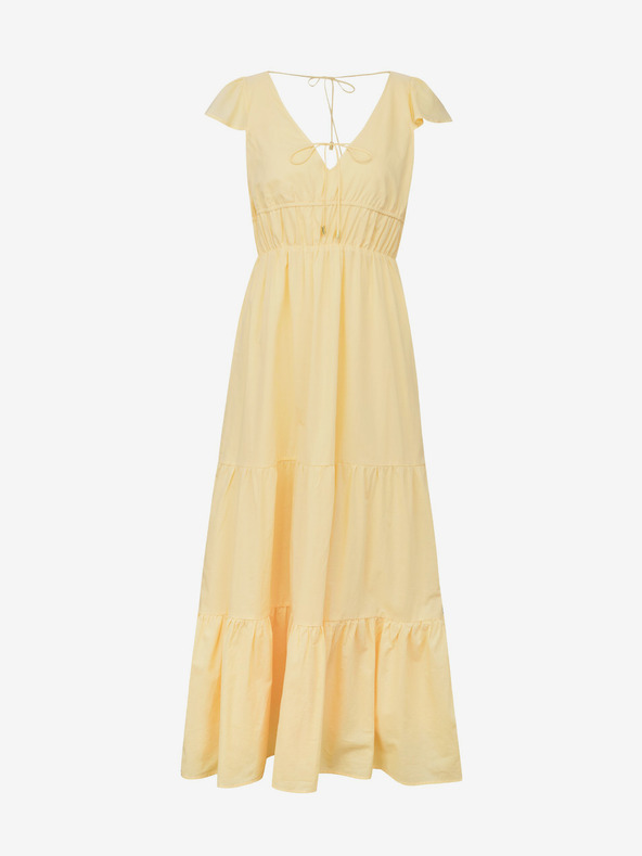 Orsay Жълта дамска макси рокля ORSAY