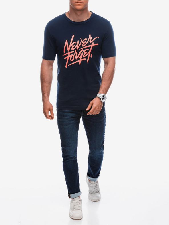 Edoti Тъмно синя мъжка тениска Edoti