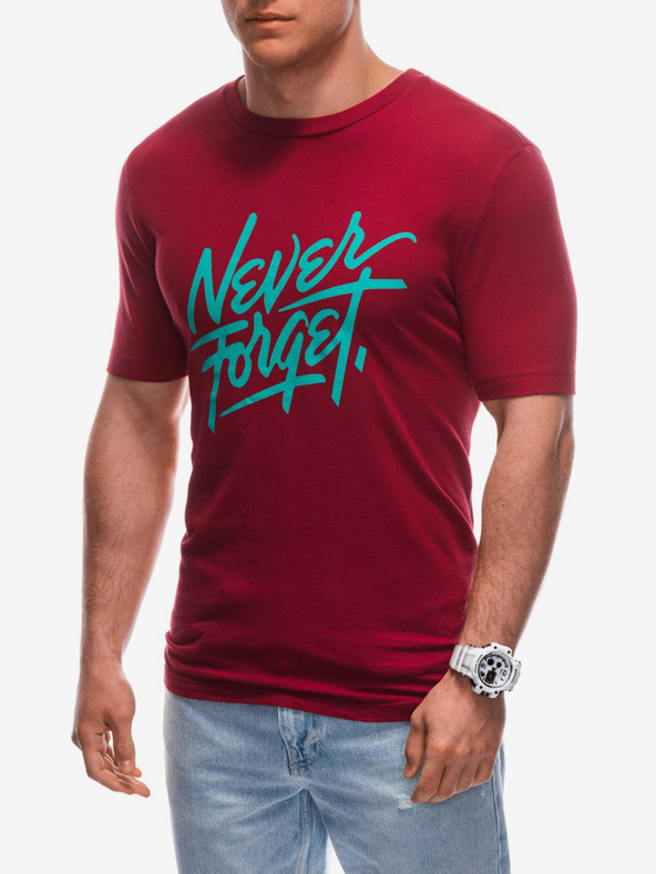 Edoti Червена мъжка тениска Edoti