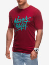 Edoti Червена мъжка тениска Edoti