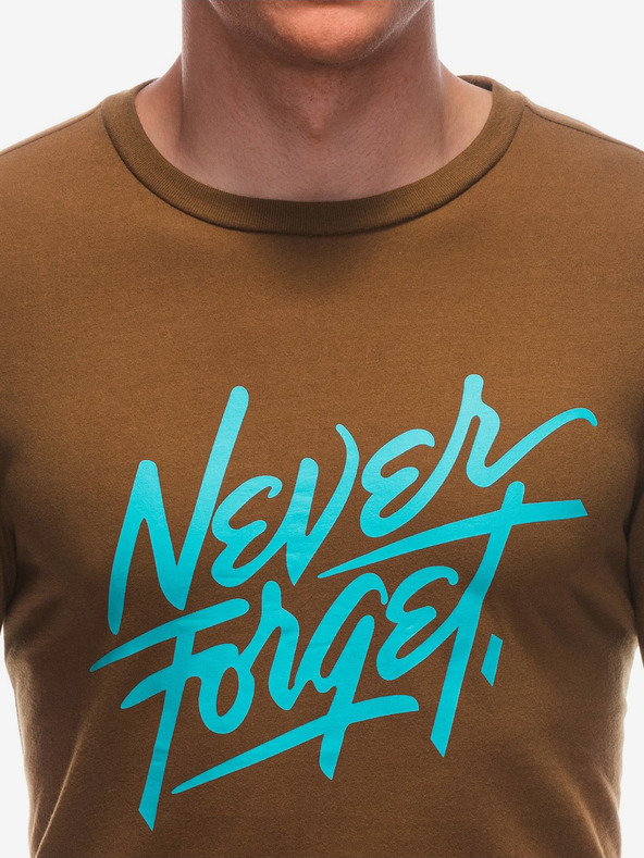 Edoti Кафява мъжка тениска Edoti