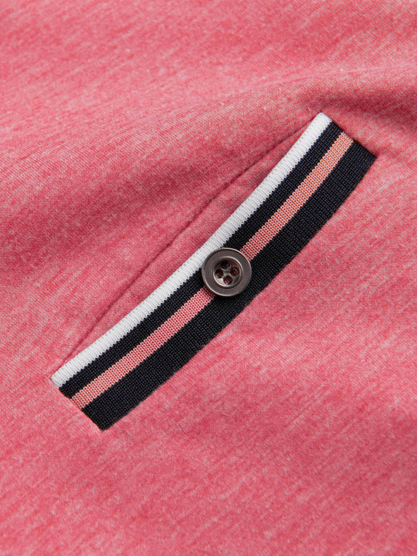 Ombre Clothing Старо розово Мъжка риза с копчета Омбре Облекло