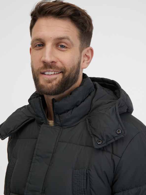 ONLY & SONS Тъмно сиво мъжко палто ONLY & SONS Arwin