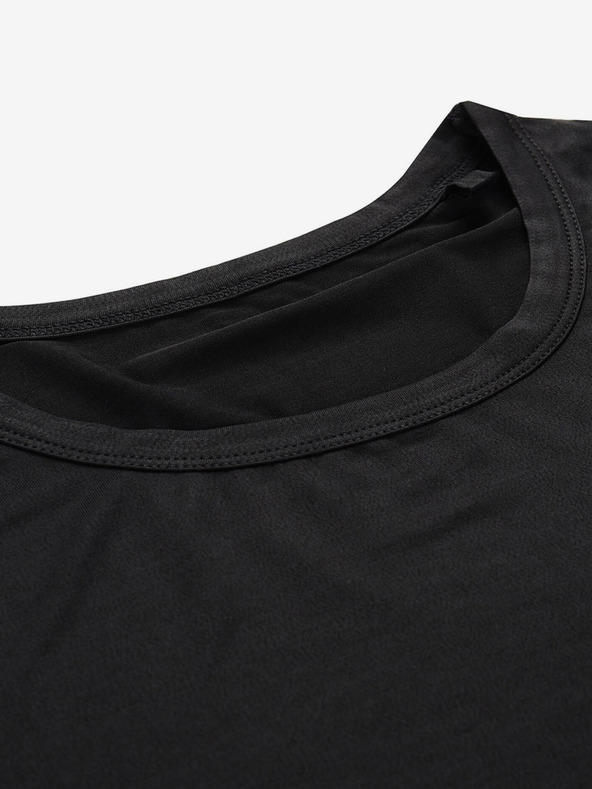 ALPINE PRO Черна дамска спортна тениска ALPINE PRO Basik