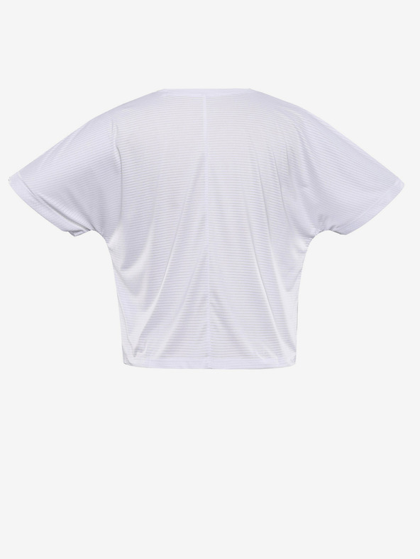 ALPINE PRO Бяла дамска спортна тениска ALPINE PRO Yogera