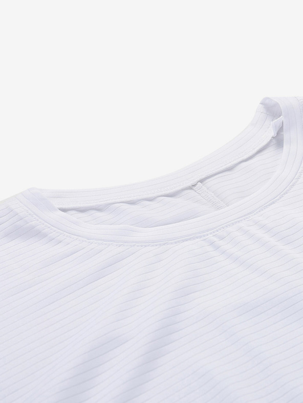 ALPINE PRO Бяла дамска спортна тениска ALPINE PRO Yogera